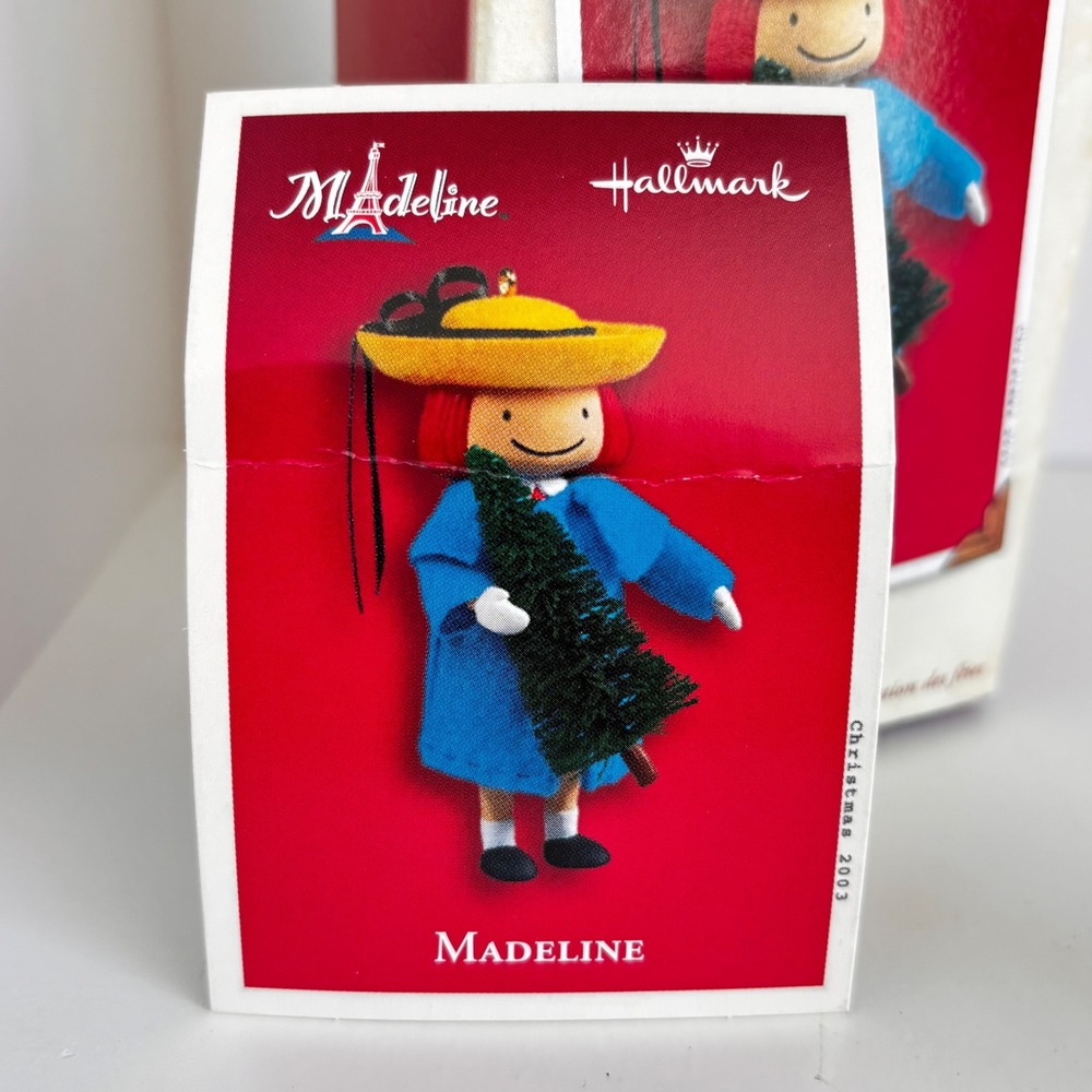 Hallmark Madeline Christmas Ornament Vintage 2000s Box - Picture 8 of 13
